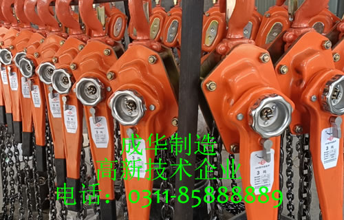 保山工廠設(shè)備安裝用手扳葫蘆
